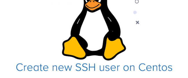 Create new SSH user account on Centos