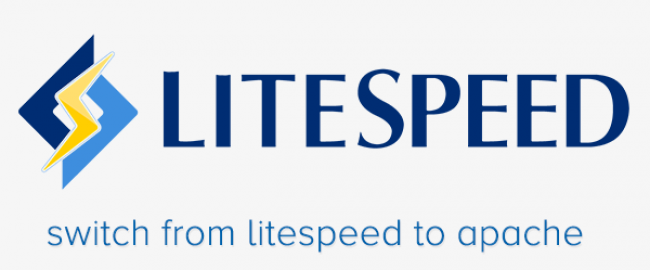 how switch from litespeed to apache in ssh